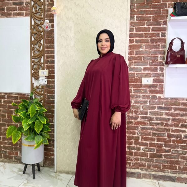 عبايه دبل كلوش كم استك جيوب